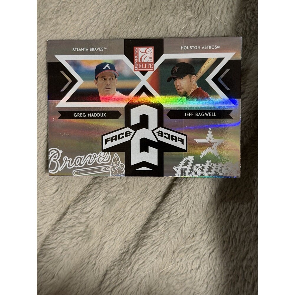 2005 Donruss Elite Face 2 Face - Braves VS Astros